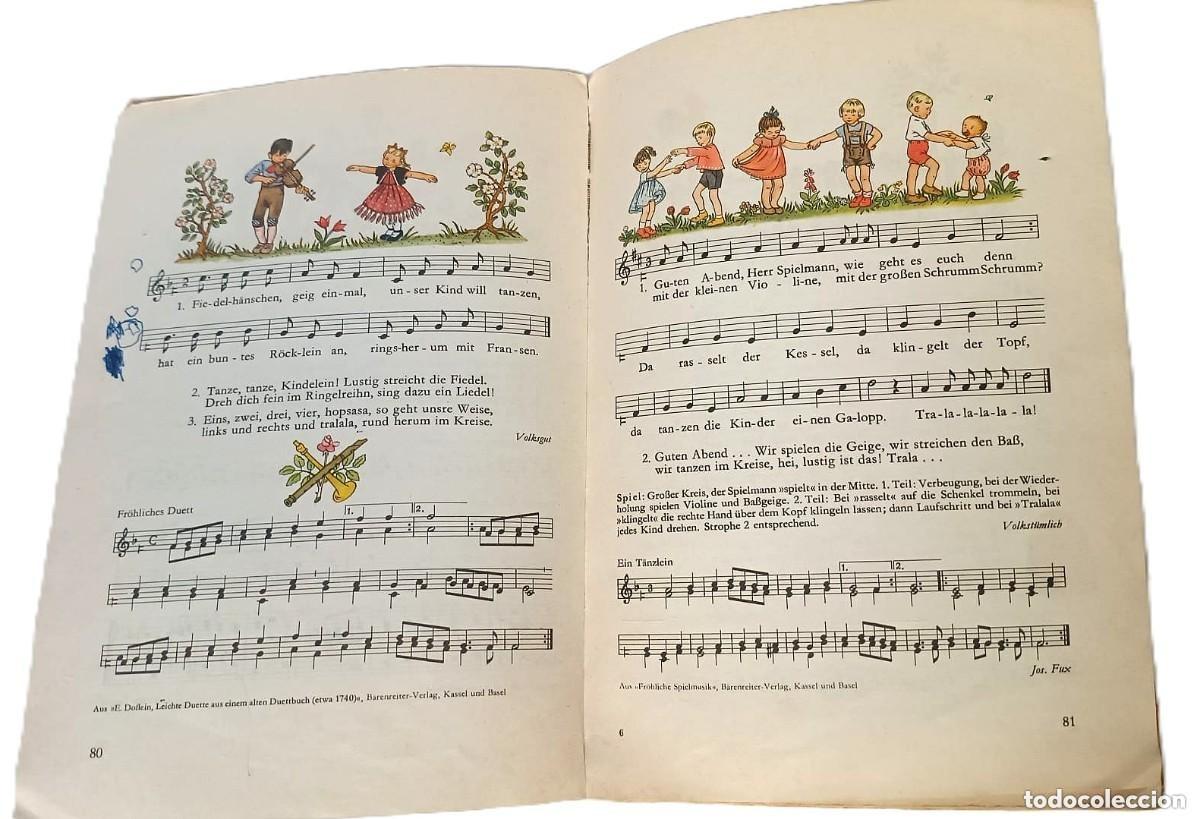 Libros antiguos: 1949 Libro M&uacute;sica Escolar Alem&aacute;n Nuestro Cancionero Wurtemberg
