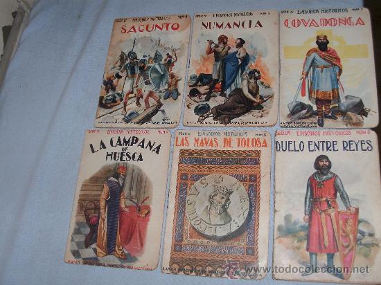 Libros antiguos: EPISODIOS HISTORICOS - - Foto 1