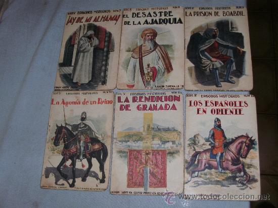 Libros antiguos: EPISODIOS HISTORICOS - - Foto 2