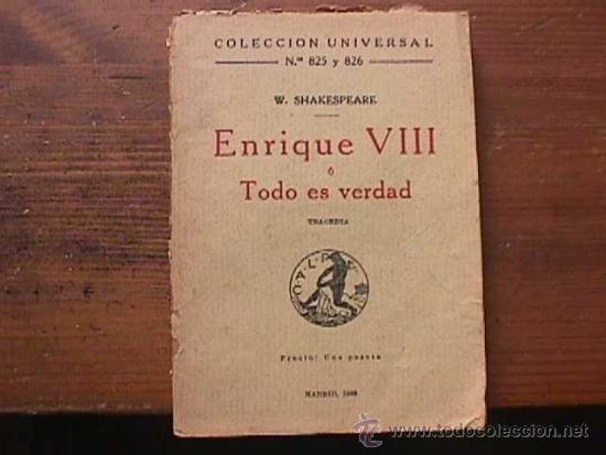 Resultado de imagen para enriqueviii william  shakespeare