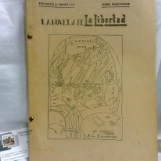 Libros antiguos: AÑO 1919-1939.- LA NOVELA DE LA LIBERTAD,SUPLEMENTOS DEL DIARIO -LA LIBERTAD-. Lote 36837049