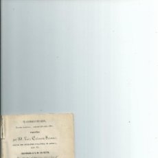 Libros antiguos: EL CASTILLO DE CLUN. (SIERRA MORENA) / CALERO DE SESMENT, LUIS / 1844