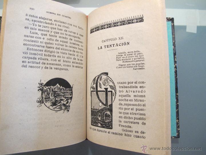 Libros antiguos: Guerra sin Cuartel. 1909 - Foto 2
