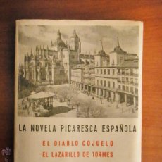Libros antiguos: LA NOVELA PICARESCA ESPAÑOLA (PLIEGOS DE LAS HOJAS SIN CORTAR)