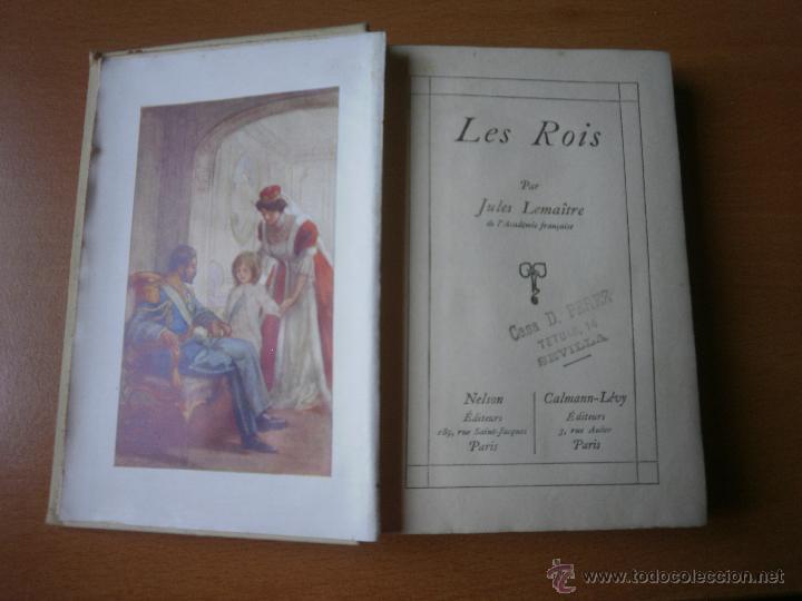 Libros antiguos: Les rois. - Foto 2