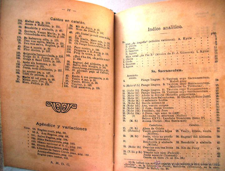 Libros antiguos: COLECCI&Oacute;N DE C&Aacute;NTICOS RELIGIOSOS. - Foto 3