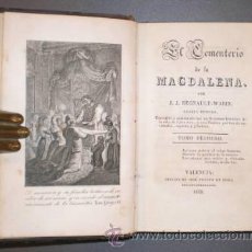 Libros antiguos: REGNAULT-WARIN, J.J: EL CEMENTERIO DE LA MAGDALENA. 1829. 4 VOLS.. Lote 53186421