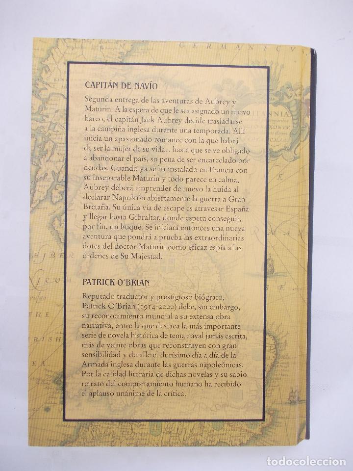 Libros antiguos: Patrick OBrian, Capit&aacute;n de Nav&iacute;o, libro - Foto 4
