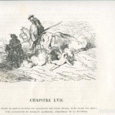 Libros antiguos: DON QUIJOTE - DORÉ - GRABADO - 1863