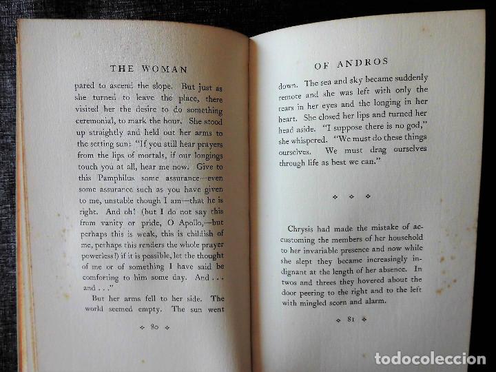 Libros antiguos: PRIMERA EDICIÓN (1930): THE WOMAN OF ANDROS (LA MUJER DE ANDROS) - LIBRO OBRA DE THORNTON WILDER - Foto 4 - 89691196