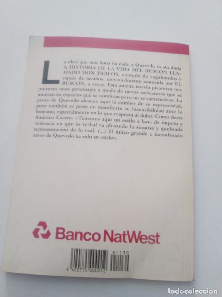 Libros antiguos: EL BUSCON - Foto 2
