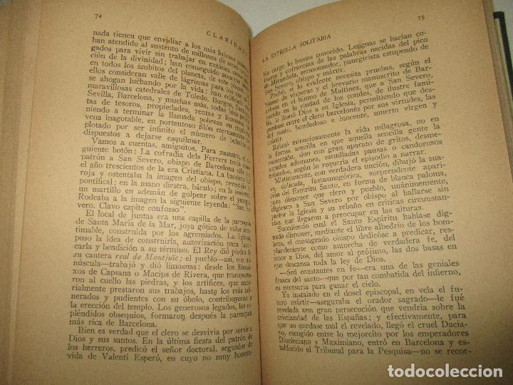 Libros antiguos: LA ESTRELLA SOLITARIA. - CLARIDADES. [Fernando Gillis Mercet.] 1935. - Foto 4 - 123176063