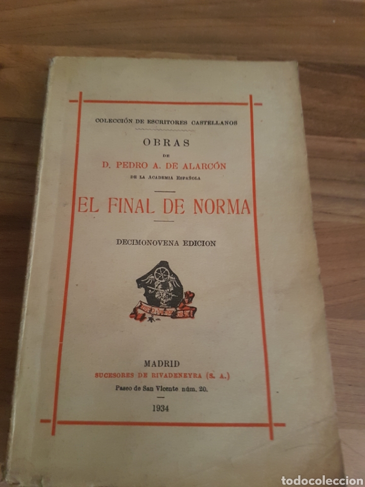Libros antiguos: El final de Norma - Foto 1