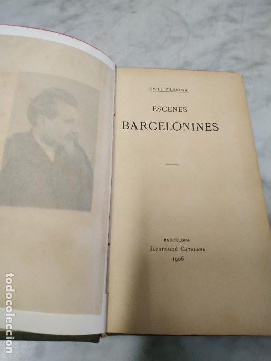 Libros antiguos: ESCENES BARCELONINES de Emili Vilanova (1906) - Foto 2