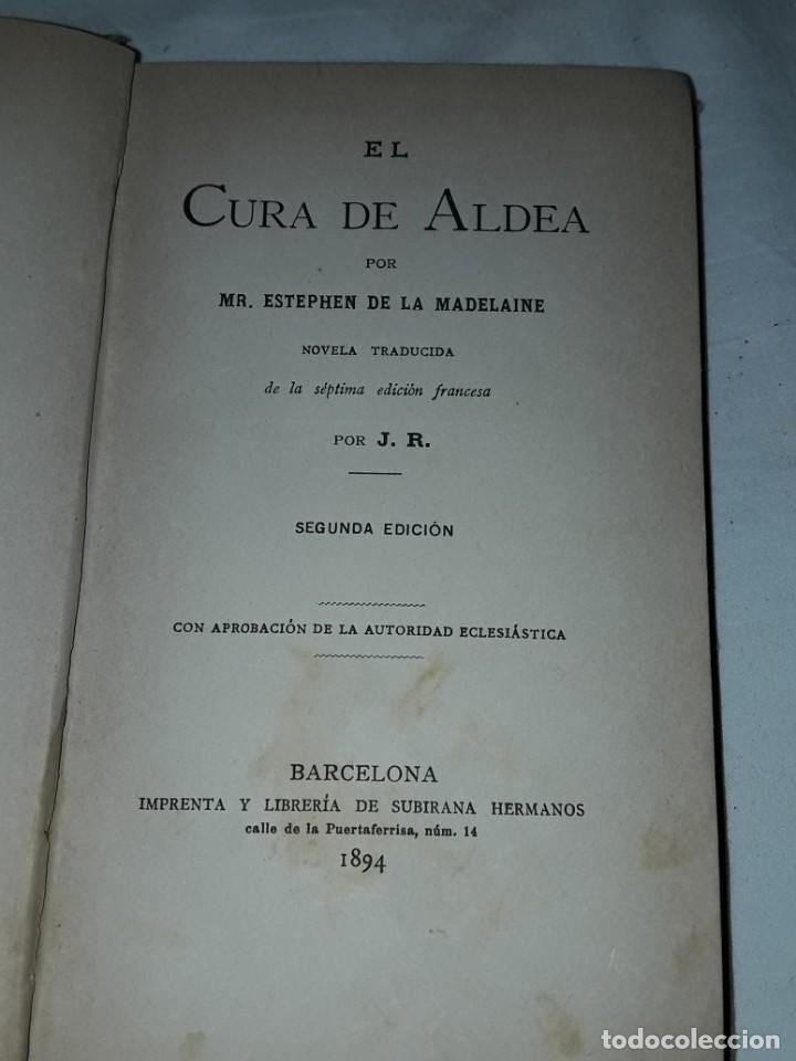 Libros antiguos: Biblioteca de La Juventud El Cura de Aldea por Estephen de la Madelaine año 1894 - Foto 1 - 209234085