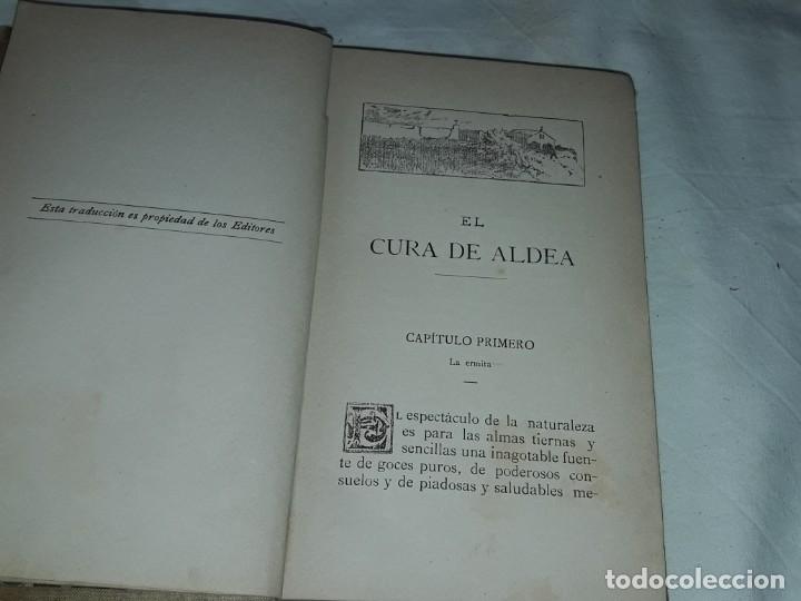 Libros antiguos: Biblioteca de La Juventud El Cura de Aldea por Estephen de la Madelaine año 1894 - Foto 2 - 209234085