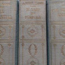 Libros antiguos: 3 LIBROS DE LA EDITORIAL PLANETA CON LOS ESCRITORES: AYN RAND -- A. NUÑEZ ALONSO -- KATHLEEN WINSOR. Lote 223418898