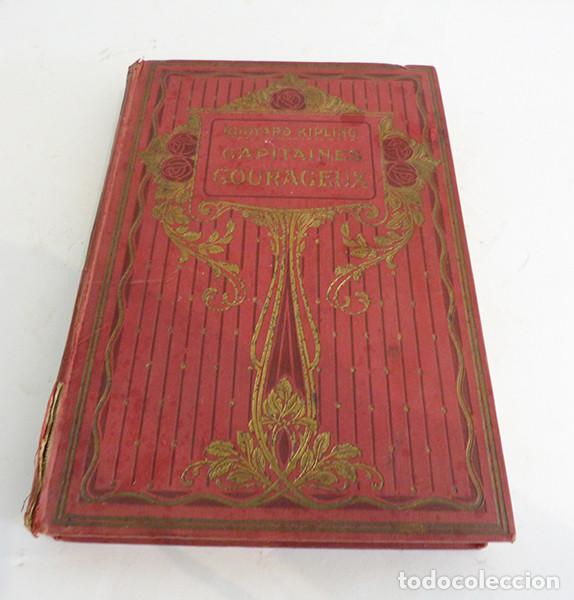 Libros antiguos: Capitaines Courageux de Kipling (1909) - Foto 1