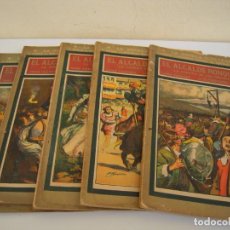 Libros antiguos: EL ALCALDE DE RONQUILLO 5 TOMOS LA NOVELA ILUSTRADA. Lote 253687255