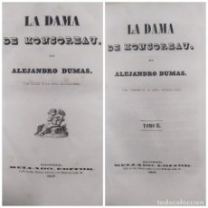 Libros antiguos: LA DAMA DE MONSOREAU. VOL. I Y II EN UN TOMO. COMPLETA. ALEJANDRO DUMAS. MELLADO, EDIT. MADRID, 1847. Lote 261111515