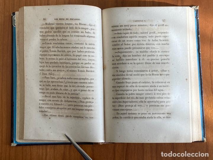 Libros antiguos: Los Hijos de Eduardo (Guerra Dos Rosas) G. Nieritz Ed. Mellado Madrid - Ilustrado 4 láminas - 1854 - Foto 8 - 290226173