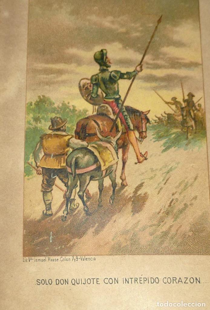 Libros antiguos: 1892.- DON QUIJOTE DE LA MANCHA. MIGUEL DE CERVANTES SAAVEDRA. TOMO 2. VALENCIA - Foto 8 - 292401873
