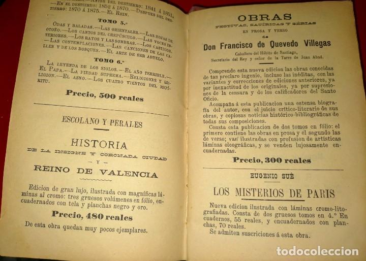Libros antiguos: 1892.- DON QUIJOTE DE LA MANCHA. MIGUEL DE CERVANTES SAAVEDRA. TOMO 2. VALENCIA - Foto 9 - 292401873