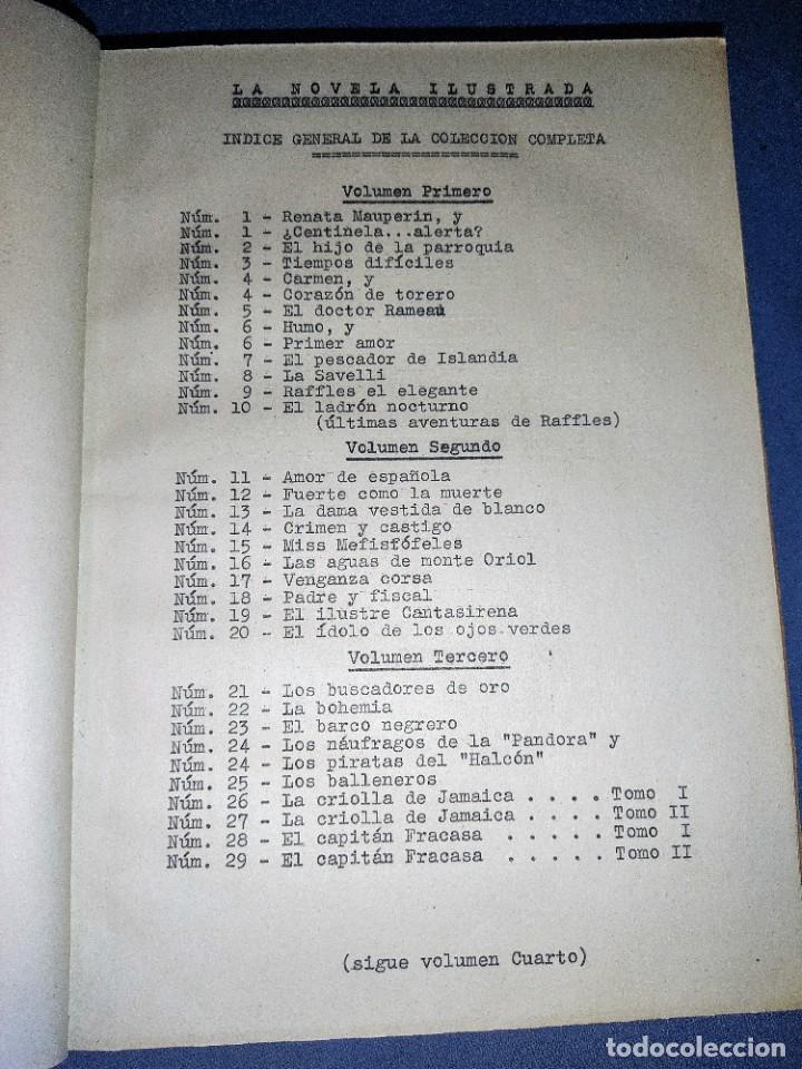 Libros antiguos: COLECCION COMPLETA 16 VOLUMENES DE LA NOVELA ILUSTRADA PRINCIPIOS S.XX EN EXCELENTE ESTADO - Foto 4 - 296786308