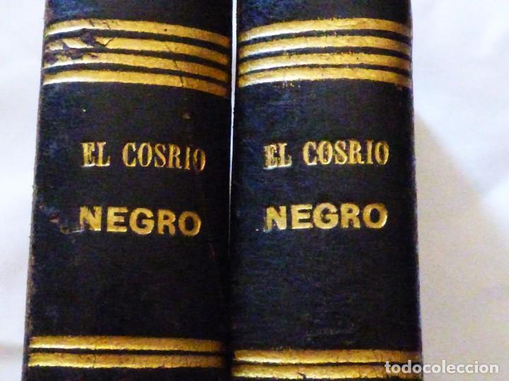 Libros antiguos: EL CORSARIO NEGRO, DOS TOMOS 1862-63. C&Aacute;DIZ