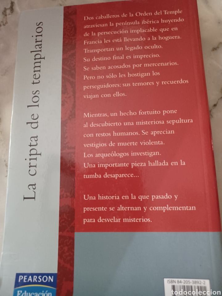 Libros antiguos: . Barybook 110. . La cripta de los templarios Manuel Alhambra - Foto 2