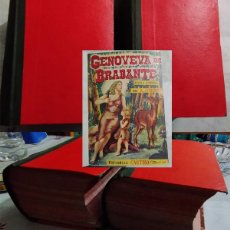 Libros antiguos: GENOVEVA DE BRABANTE A. CONTRERAS ED. CASTRO COMPLETA 2 TOMOS (1.448 + 2057 PAGINAS). Lote 387679474