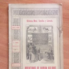 Libros antiguos: 1889 AVENTURAS DE ROMAN KALBRIS - HECTOR MALOT -TOMO II- ILUSTRACIONES