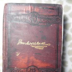 Libros antiguos: BOOK SIGNED BY CHARLES DICKENS, NOVEL BOMBEY AND SON 1886. Lote 394752484