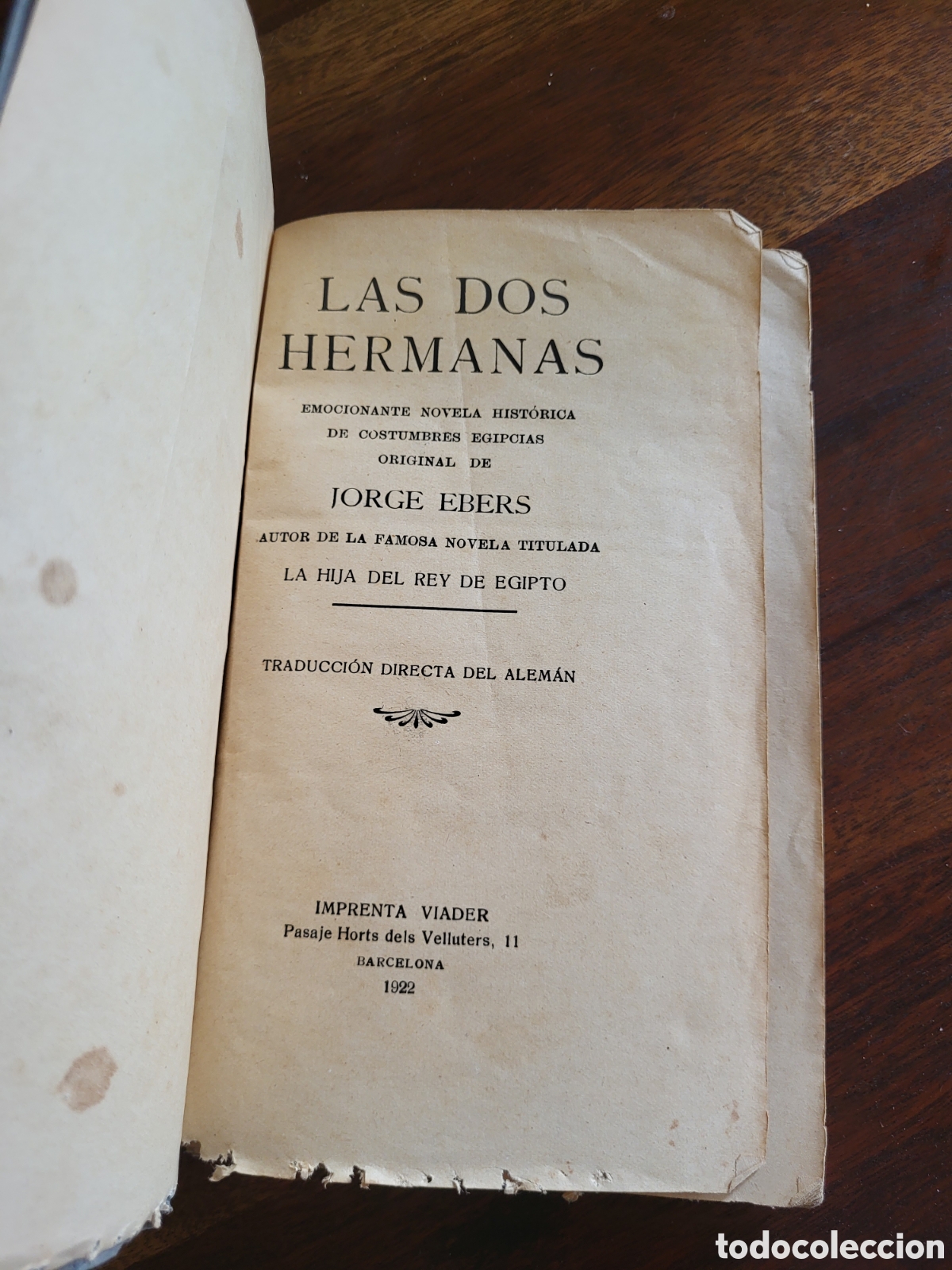 Libros antiguos: Las dos hermanas - Foto 5
