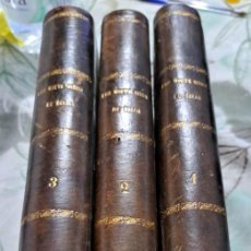 Libros antiguos: LOTE 3 TOMOS LOS SIETE NIÑOS DE ÉCIJA. MANUEL FERNÁNDEZ Y GONZÁLEZ. LIBROS.