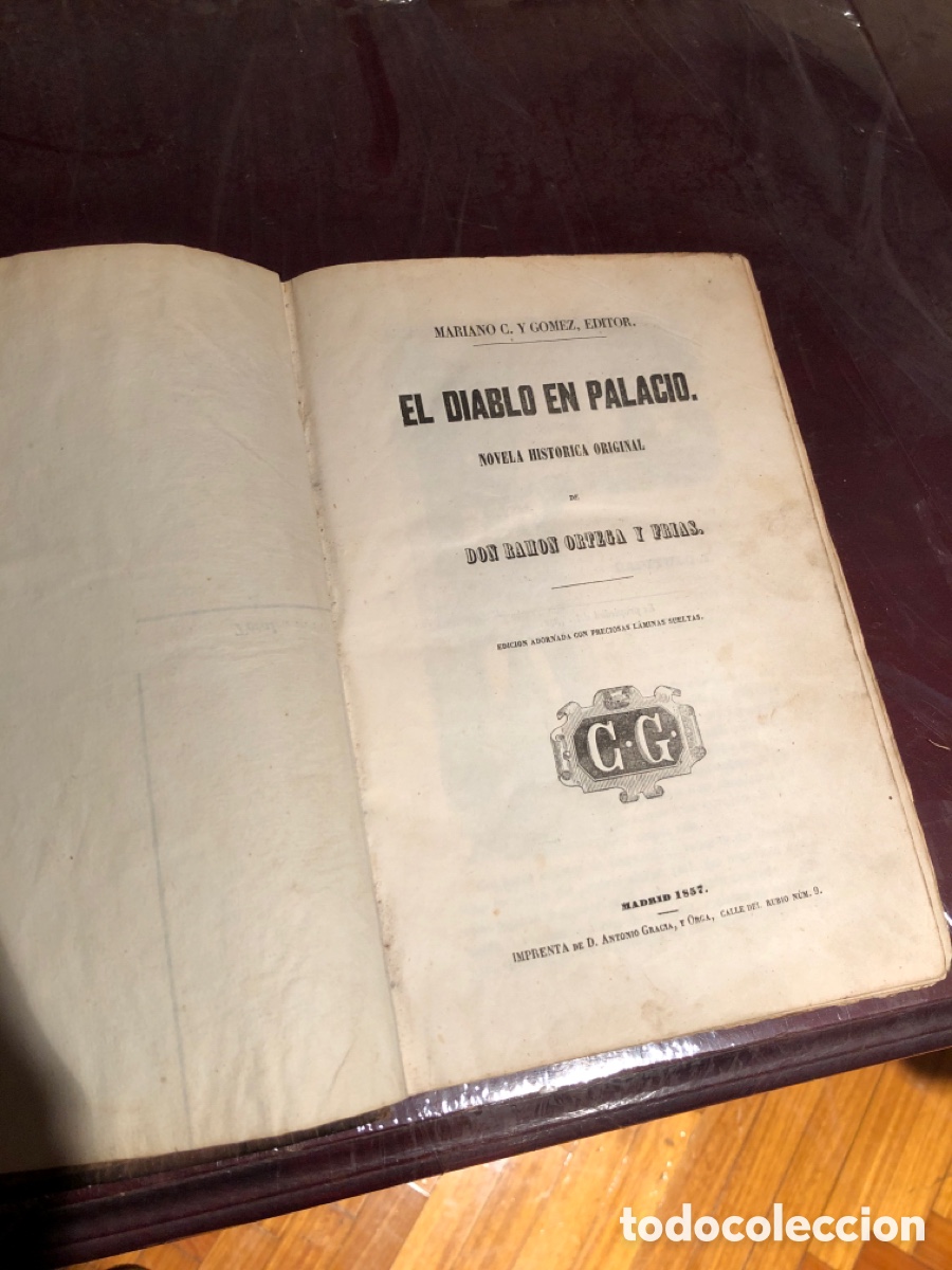 Libros antiguos: El Diablo en Palacio - Foto 1