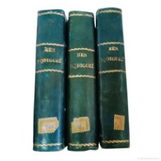 Libros antiguos: AÑO 1898: MEN RODRÍGUEZ. 6 TOMOS EN 3 VOLÚMENES. EL DEFENSOR DE GRANADA.
