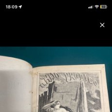 Libros antiguos: EL HIJO PRÓDIGO RAMÓN ORTEGA Y FRÍAS 1877 DOS TOMOS