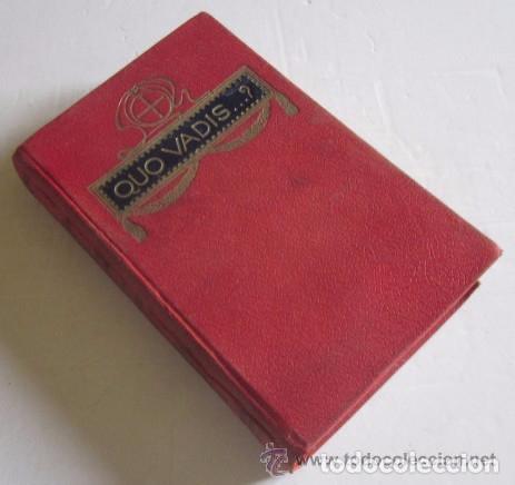 Libros antiguos: QUO VADIS - A&Ntilde;O 1908 - Foto 5