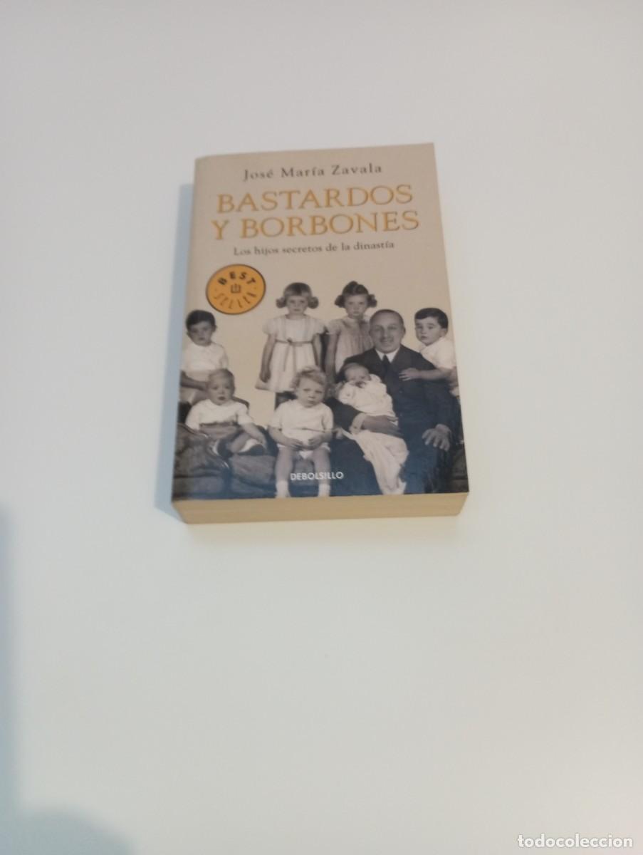 Libros antiguos: Bastardos y Borbones - Foto 2