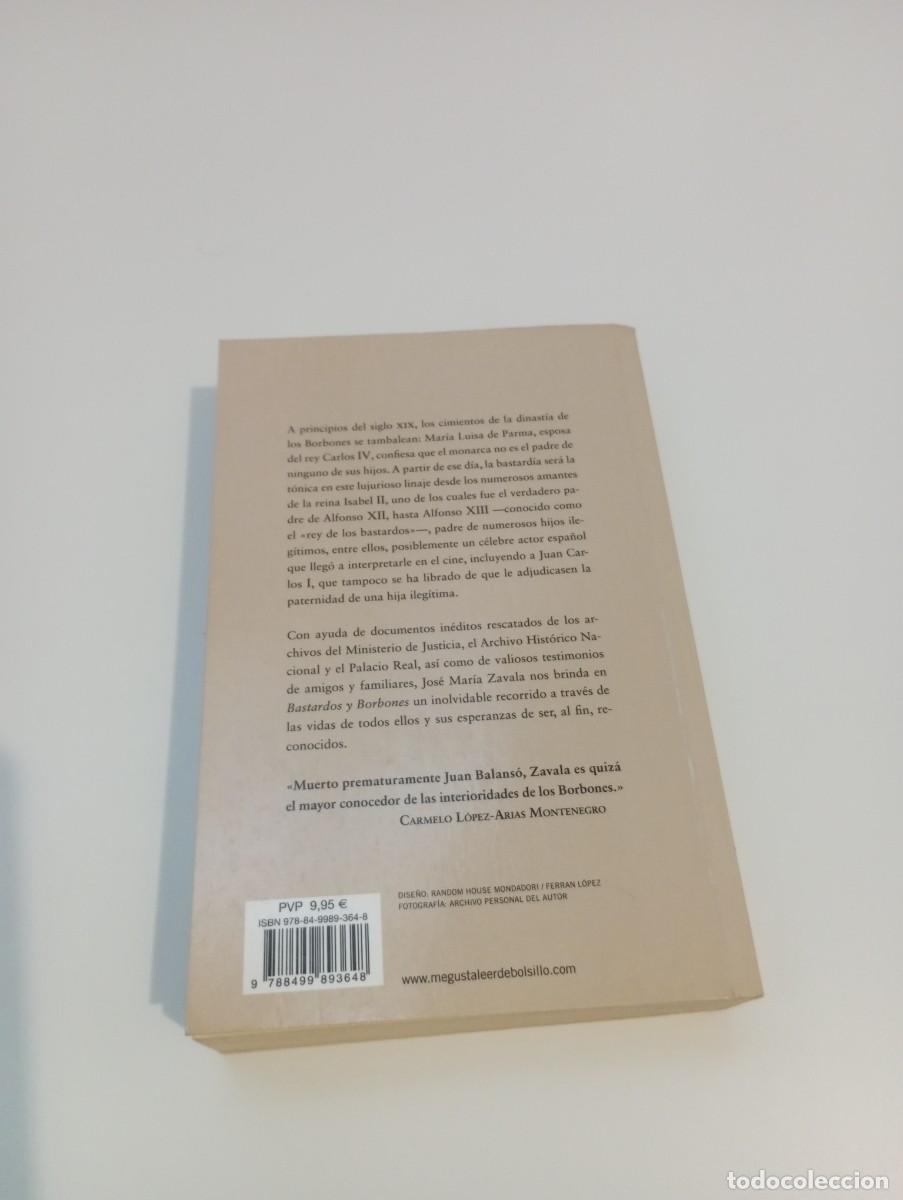 Libros antiguos: Bastardos y Borbones - Foto 5