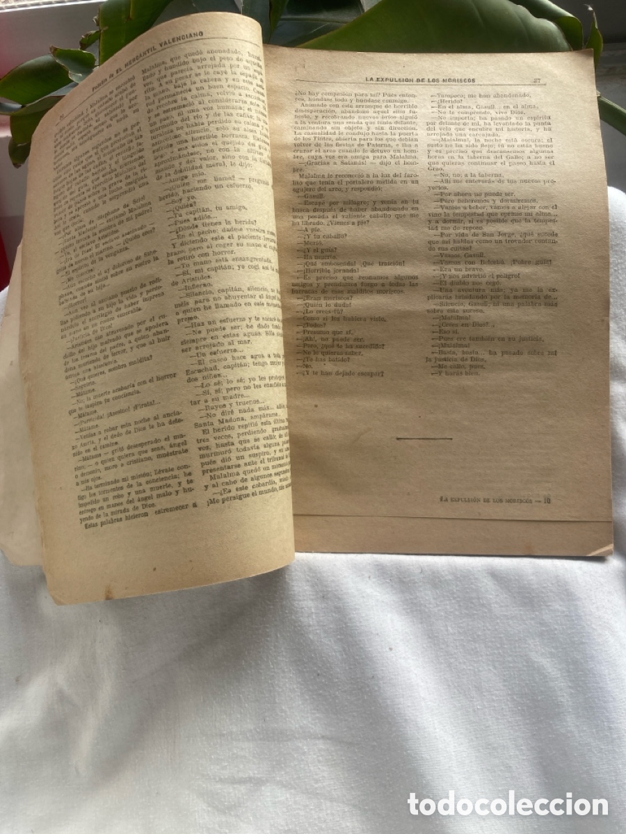 Libros antiguos: LA EXPULSI&Oacute;N DE LOS MORISCOS - Foto 3