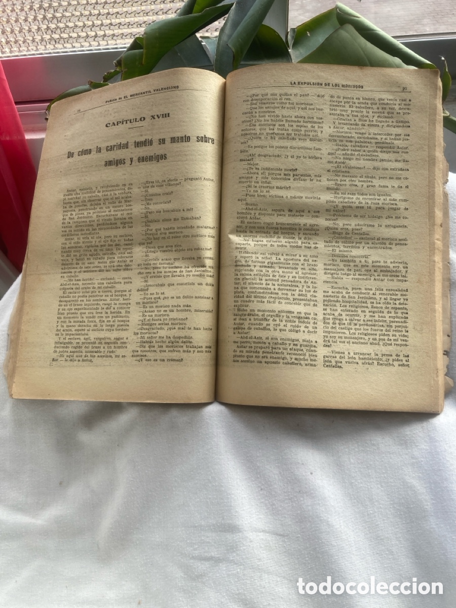 Libros antiguos: LA EXPULSI&Oacute;N DE LOS MORISCOS - Foto 4