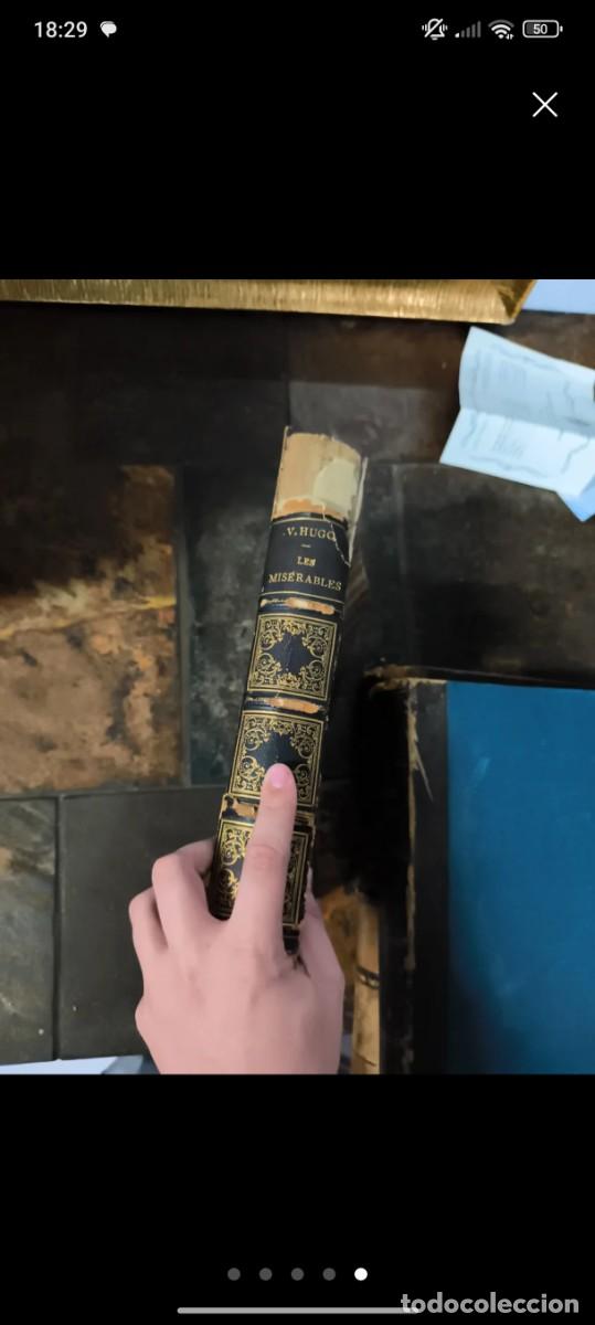 Libros antiguos: Libro Los Miserables. A&ntilde;o 1866. - Foto 2