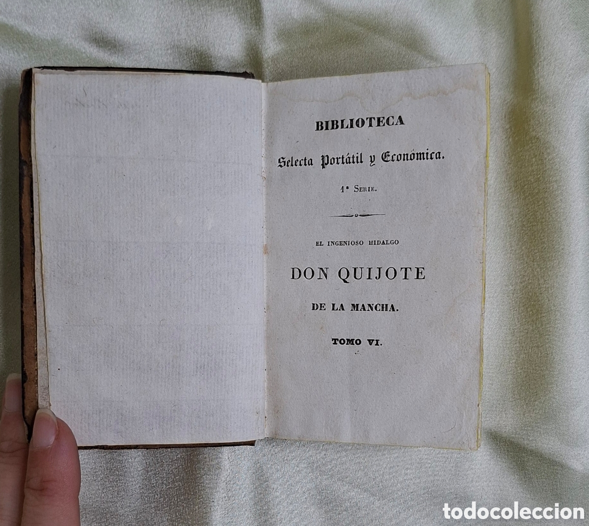 Livres anciens: Don Quijote de la Mancha (1832)