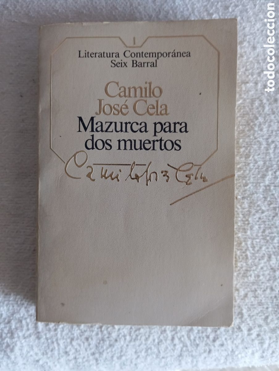 Libros antiguos: Libro Mazurca para dos muertos&rdquo; &ndash; Camilo Jos&eacute; Cela