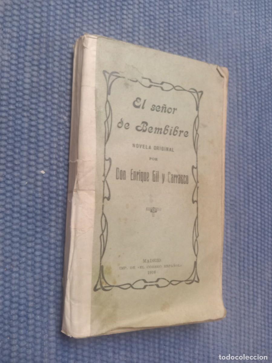 Livros antigos: Gil y Carrasco, Enrigue: El Se&ntilde;or de Bembibre