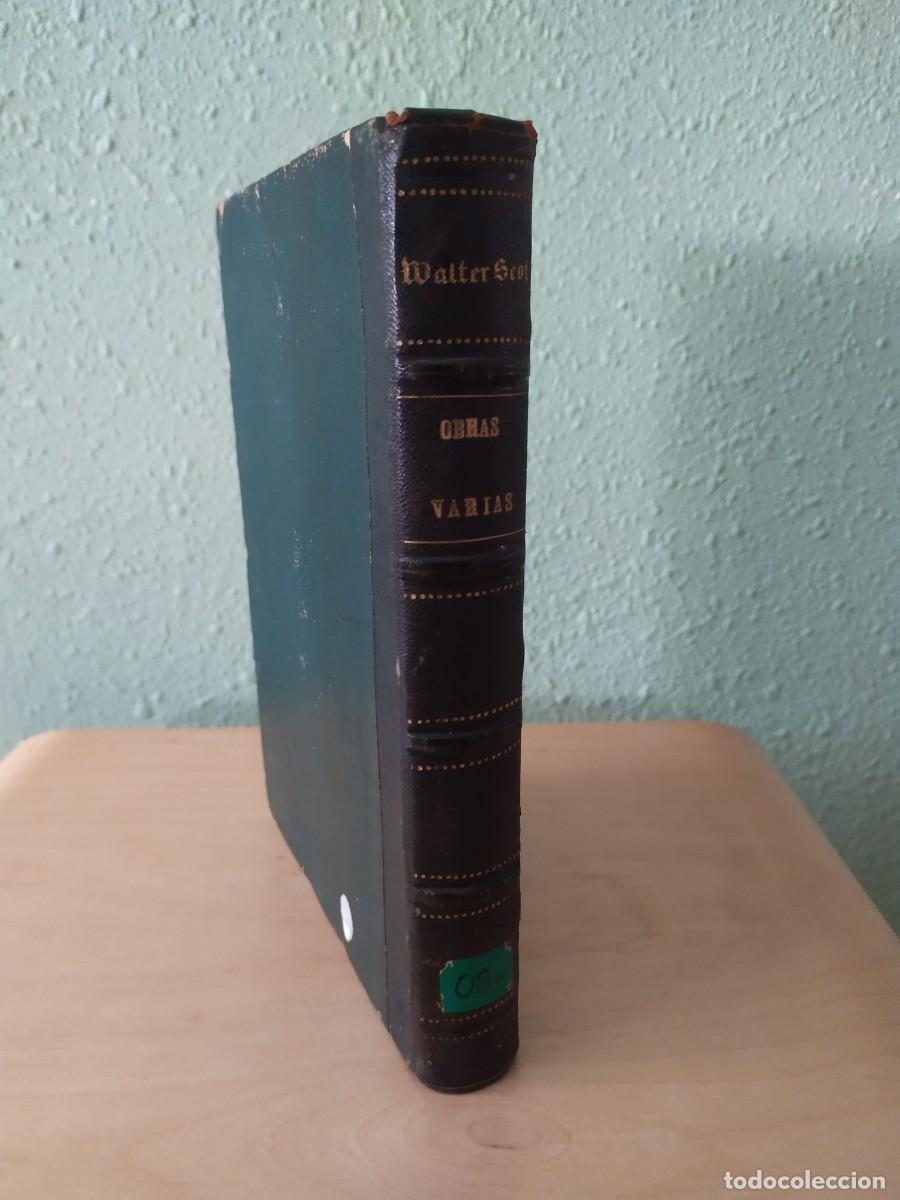 Antiquarische B&uuml;cher: Walter Scott - Las aguas de San Ronan - Ana de Geierstein 1854