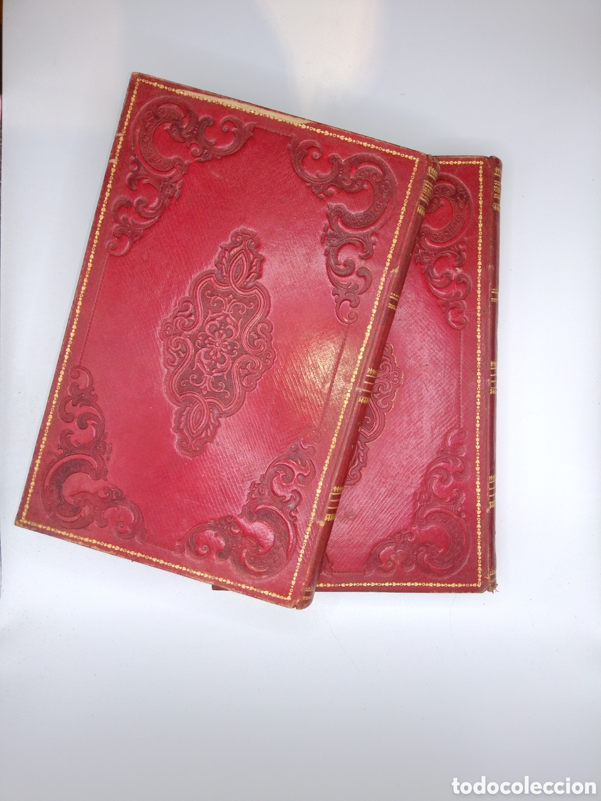 Libros antiguos: El M&aacute;rtir del G&oacute;lgota - Enrique P&eacute;rez Escrich - 1871 - 3&ordf; Edici&oacute;n Completa (Tomos I y II) Lujo