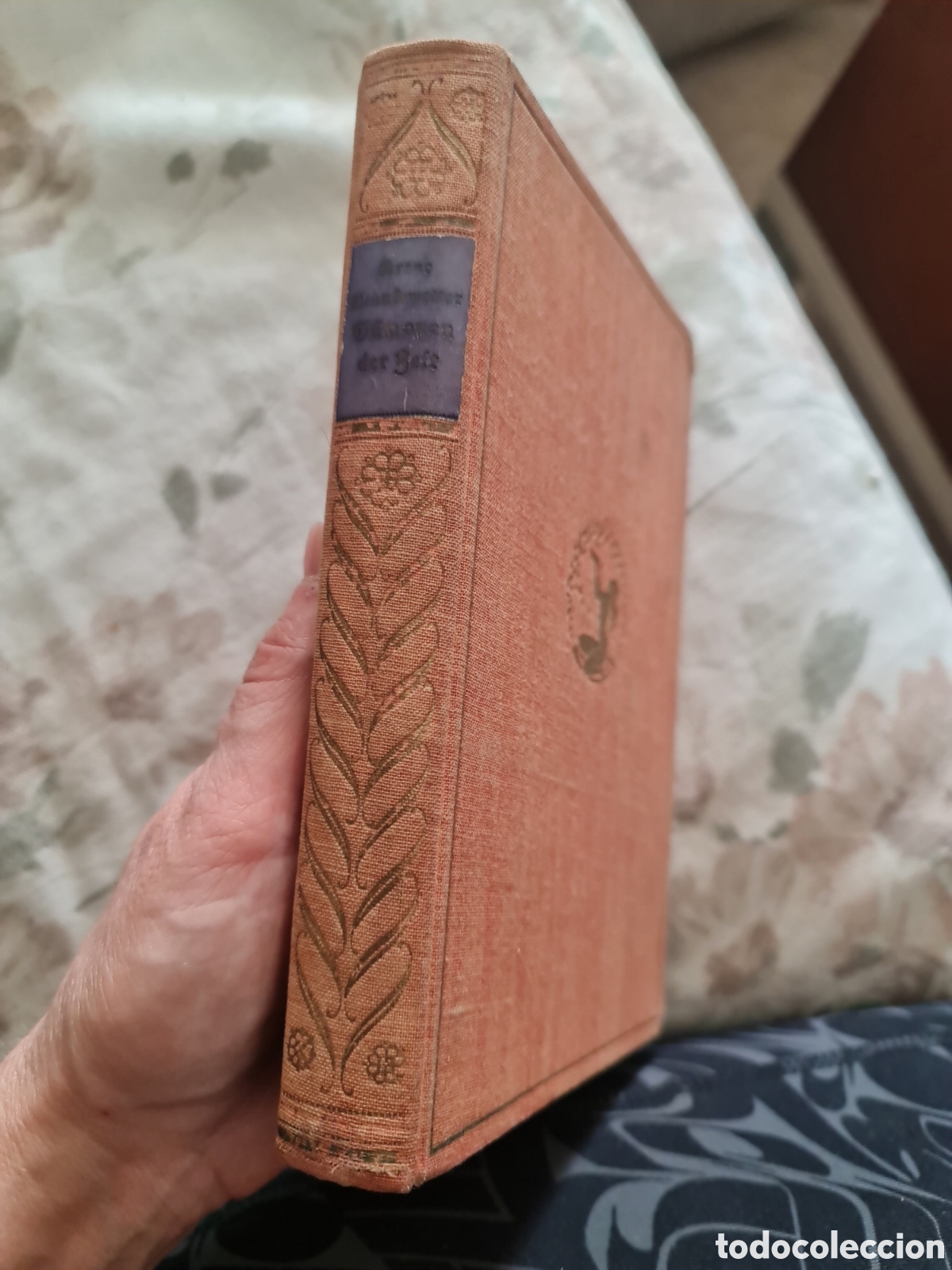 Libros antiguos: 1925 &rdquo;D&auml;monen der Zeit&rdquo; - Artur Brausewetter - Excelente estado de conservaci&oacute;n